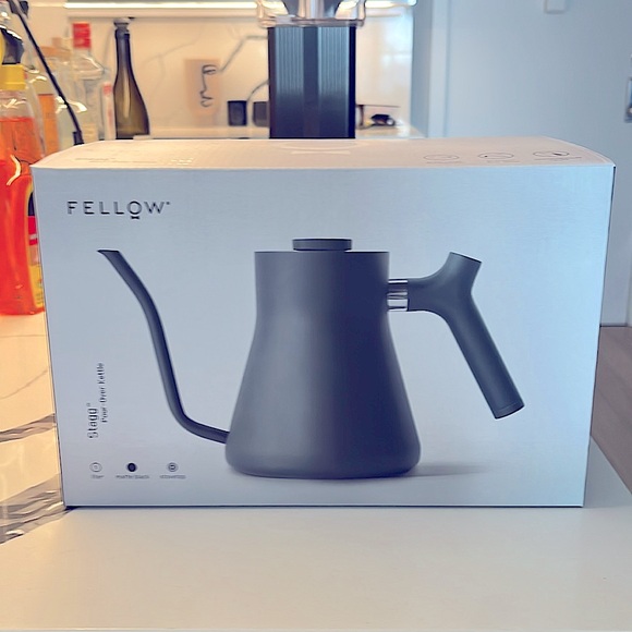 Fellow Stagg Pour Over Kettle Matte Black Stainless Steel Coffee Tea Brand New - Picture 3 of 3